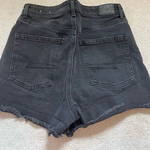 Black American Eagle Jean Shorts